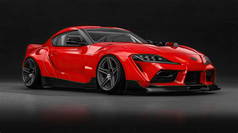 Toyota Supra Render Front 4k Wallpaper,HD Cars Wallpapers,4k Wallpapers ...