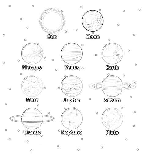 11 Free Solar System Coloring Pages for Kids | Save, Print, & Enjoy!