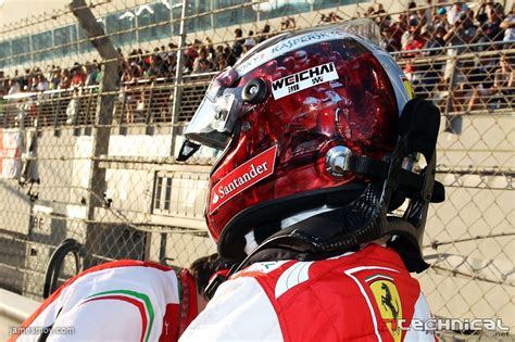 Fernando Alonso wearing a tribute helmet for his Ferrari crew - Photo ...