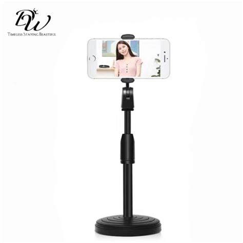 DW Adjustable Cellphone Desk Stand Phone Holder (Black) | Shopee ...