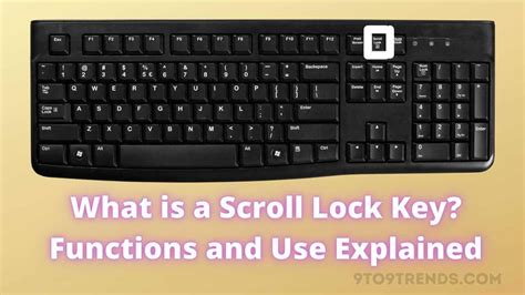 What is a Scroll Lock Key? Functions and Use Explained in Hindi ...