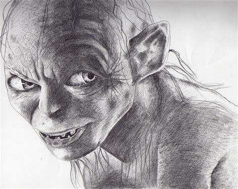 Gollum by shonechacko on DeviantArt