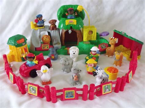 FISHER PRICE LITTLE PEOPLE ZOO PLAY SET/ FUN SOUNDS / ANIMALS/ FIGURES ...