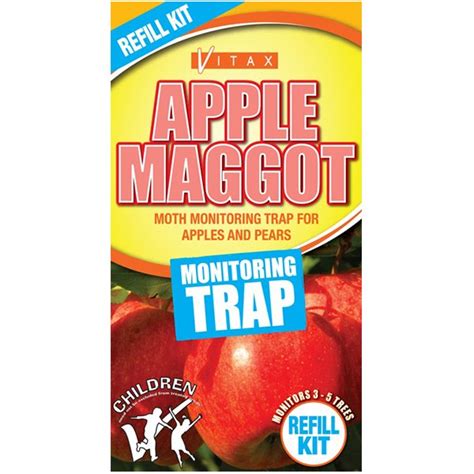 Vitax Apple-Maggot Trap for Monitoring apple fruit moths 2 refills – E ...