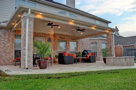 Patio Cover in Cypress, TX - HHI Patio Covers | Backyard covered patios ...