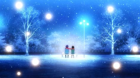 Anime Winter Scenery