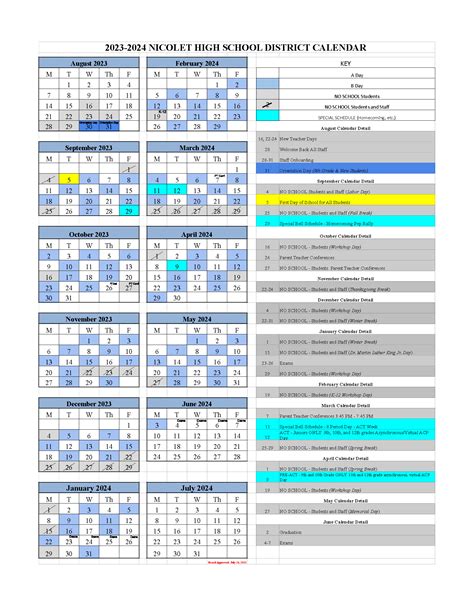 Schedules & Calendars | Accelerating Achievement