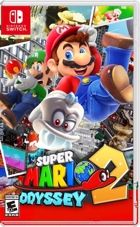 Super Mario Odyssey 2 Box Art! by ShineSpriteGamer on DeviantArt