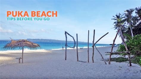 PUKA BEACH, BORACAY: Important Travel Tips - Philippine Beach Guide