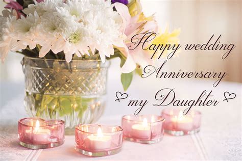 75+ Wedding Anniversary Wishes For Daughter (Marriage) - Messages ...