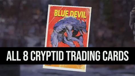 Fallout 76 All 8 Cryptid Trading Cards !!! - YouTube