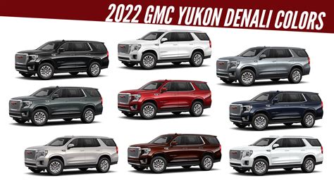 Gmc Yukon Denali Colors 2024 - Imelda Philly