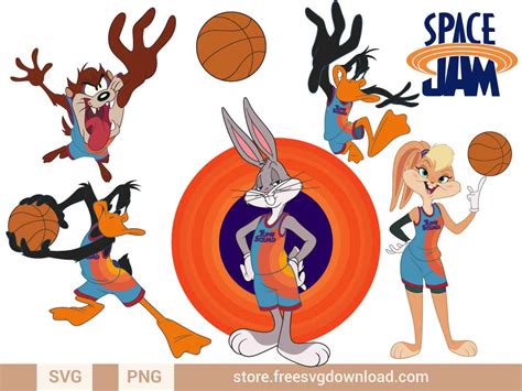 Bugs Bunny Clipart Space Jam SVG | Free SVG Download