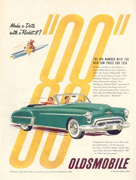 50's Car Ads 50s Advertising, Automobile Advertising, Vintage ...