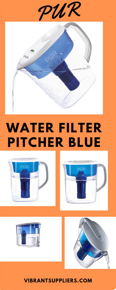 Pur water filter pitcher Blue | Pur water filter, Water filter pitcher ...