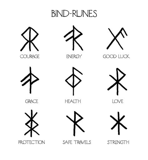 Viking Bind Runes Tattoo