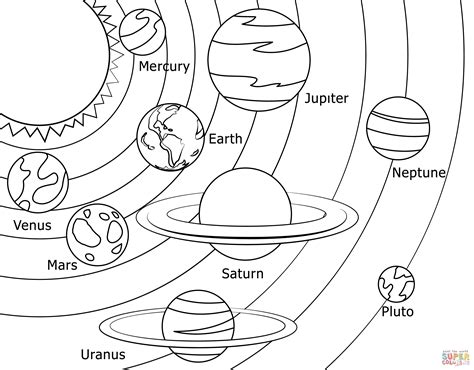 Sistema Solare Disegni Da Colorare Ultra Coloring Pages | Images and ...