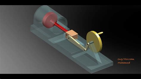 Slider Crank Mechanism Parts