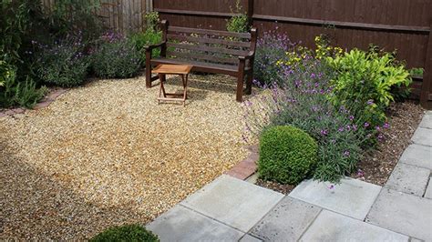 DIY Pea Gravel Patio | Lowe’s | Pea gravel patio, Patio stones, Gravel ...