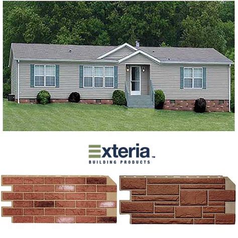 Exteria Skirting | Brick and Stone Mobile Home Skirting