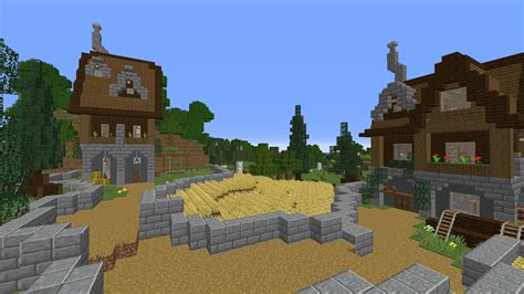 The Spruce Village Minecraft Map