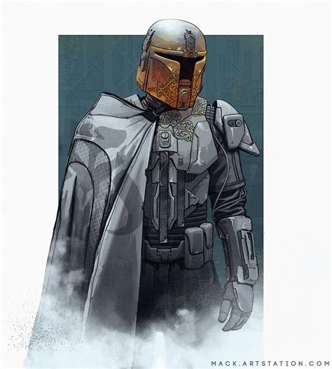 ArtStation - Mandalorian, Mack Sztaba | Star wars concept art, Star ...