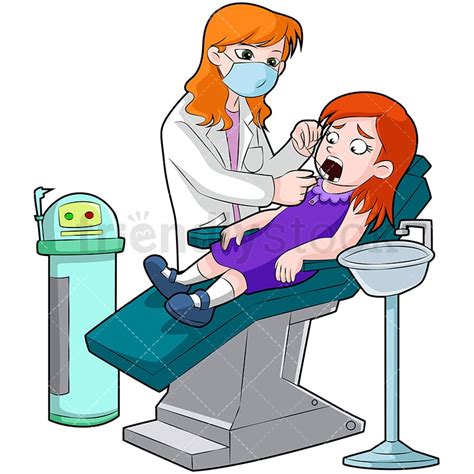 Dentist Girl Clipart