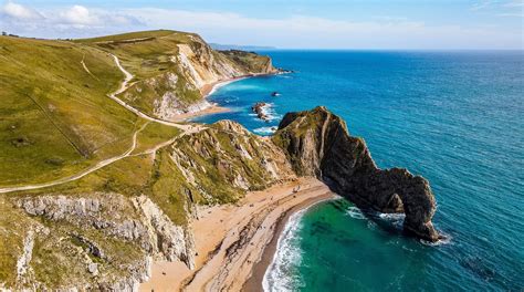 Durdle Door Jurassic Coast Dorset Map