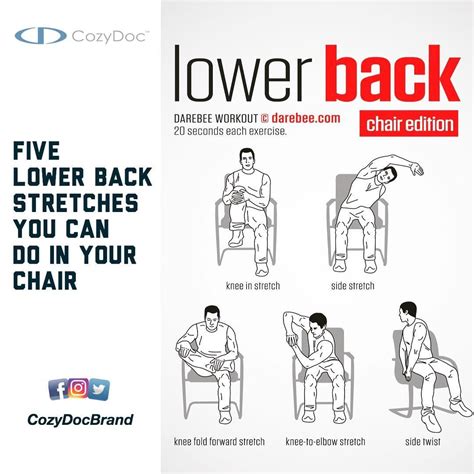 Try these low back stretches at the office this week! 🤸‍♀️ ...