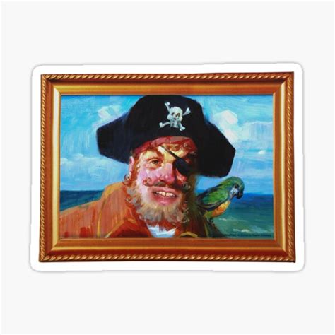 "Spongebob Squarepants Pirate" Sticker for Sale by SleekMode | Redbubble