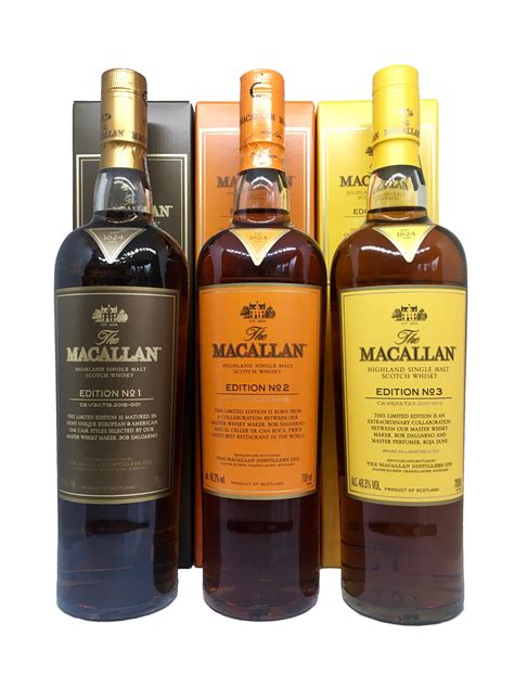 The Macallan Edition Series, Numbers 1-3 – Andrew's Share