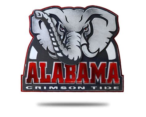 Alabama "Big Al" 3D Vintage Metal Wall Art