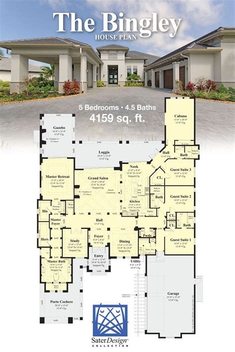 Large House Plans | Model house plan, House plans, House blueprints