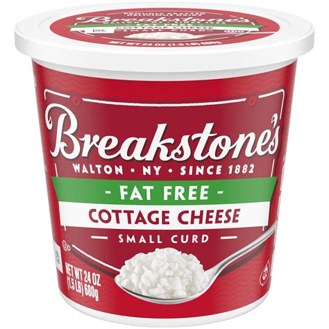 Breakstone's Fat Free Small Curd Cottage Cheese, 24 oz Tub - Walmart ...