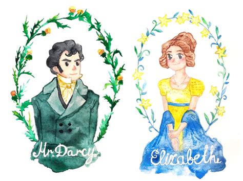 Mr. Darcy and Elizabeth Bennet by 6vedik on DeviantArt