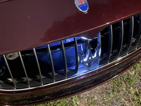 Front Trident Emblem Led | Maserati Forum