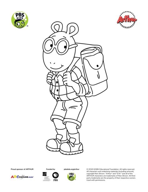 Printable Arthur Cartoons Coloring Pages Coloring Book | The Best Porn ...