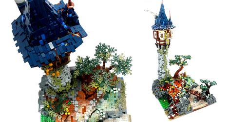 Let down your hair and check out this awesome Lego tower