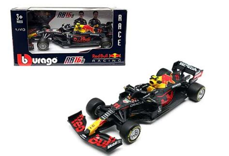 1/43 Bburago 2021 Formula 1 Red Bull Racing RB16B Sergio Perez #11 Car ...