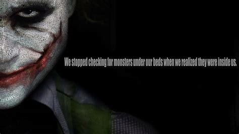 HD wallpaper: batman joker the dark knight heath ledger quote ...