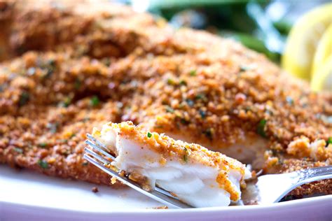 Baked Tilapia with Parmesan Crust Recipe from Pescetarian.Kitchen