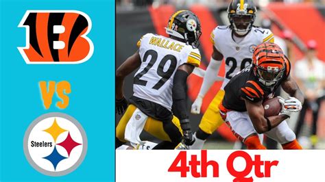 Cincinnati Bengals vs. Pittsburgh Steelers Full Highlights 4th QTR HD ...