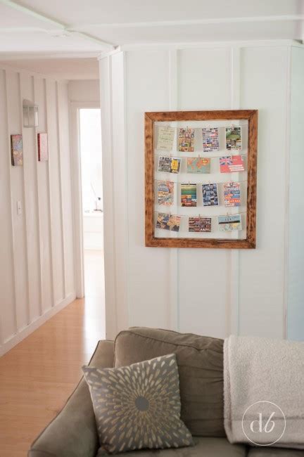 Clothespin Photo Display Frame - Dwell Beautiful