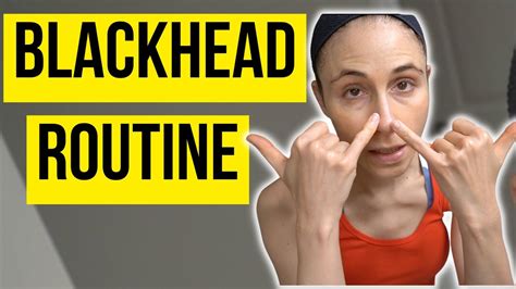 SKINCARE ROUTINE FOR BLACKHEADS @DrDrayzday - YouTube