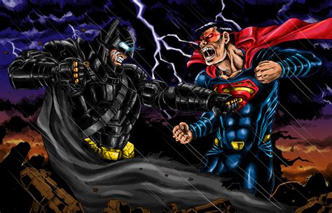 Arriba 91+ imagen batman superman fanart - Abzlocal.mx