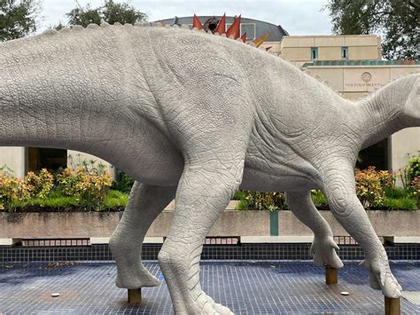 PHOTOS: Aladar Painted With Grey Primer During Exterior DINOSAUR ...