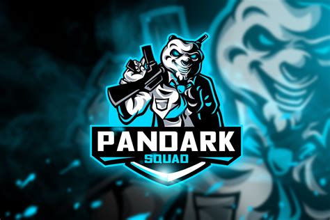 Pandark Squad - Mascot & Esport Logo | Animal logo, Game logo design ...