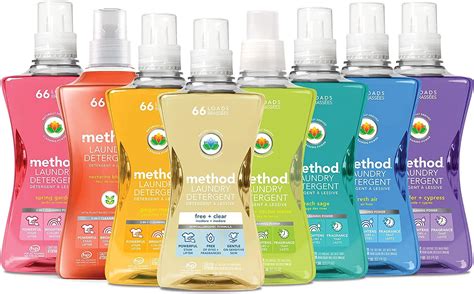 Method Liquid Laundry Detergent, Hypoallergenic + Biodegradable Formula ...