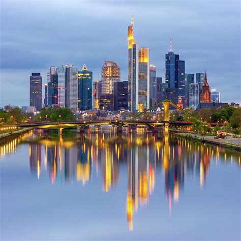 Frankfurt Am Main Skyline, Germany by Chrishepburn