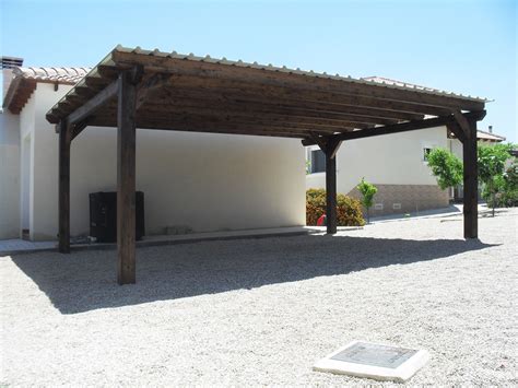 Using chunky timbers on this 5m x 6m Double Carport makes this ...